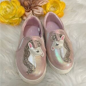 Unicorn Slip On Sneakers Toddlers Sz 6 Toddler Girl NEW!